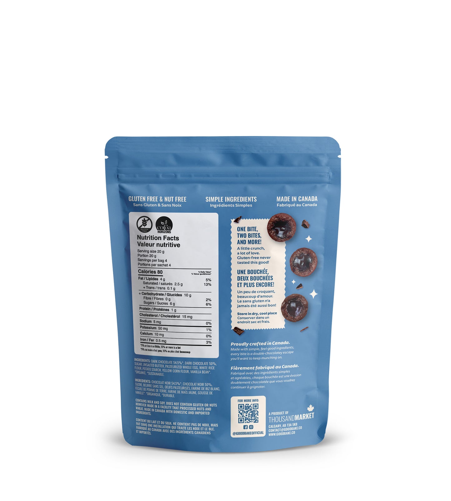 Dark Chocolate Snack Pack (80gr)
